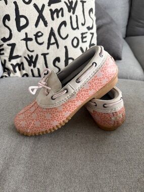 Women’s Pink Floral Waterproof Garden Shoes